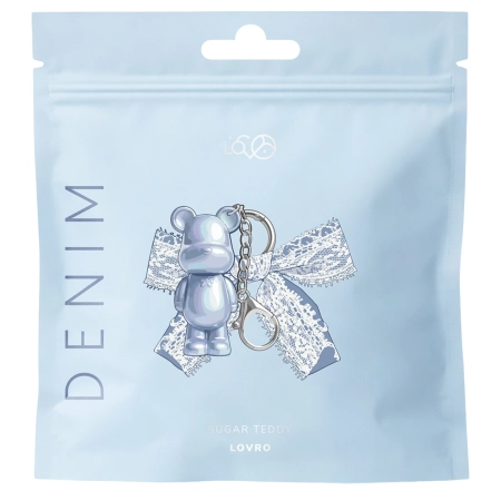 LOVRO - Denim Sugar Teddy Shimmer Lipgloss - Блиск для губ із мерехтливими часточками - 02 Bow Drop - 1,4g