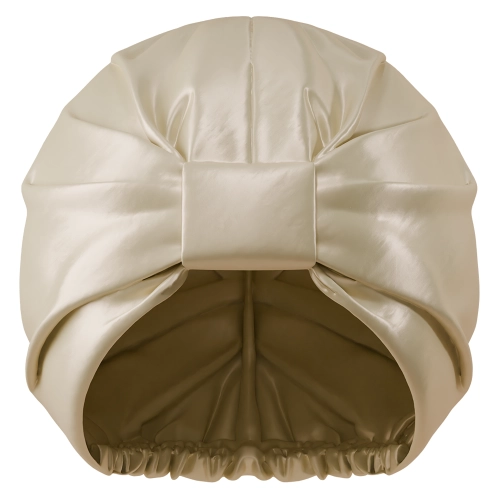 Glov - Anti-Frizz Satin Hair Bonnet - Сатиновая шапочка для волос - Champagne - 1шт