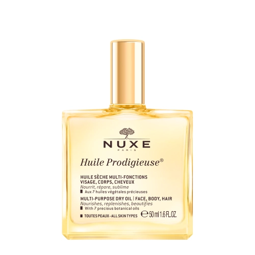 Nuxe - Huile Prodigieuse® - Мультифункціональна суха олійка для обличчя, тіла та волосся - 50ml