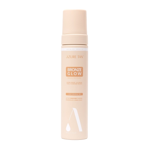 Azure Tan - Bronze Glow Self Tan Mousse - Прозрачный мусс для автозагара - Light to Medium - 200ml