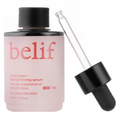 Belif - Super Drops Peptide Firming Serum - Антивікова сироватка для обличчя - 30ml