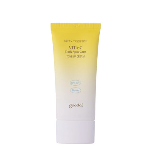 Goodal - Солнцезащитный крем с витамином С - Green Tangerine Vita C Dark Spot Tone Up SPF50+ PA++++ - 50ml