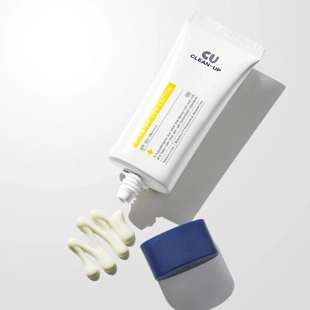 CUSKIN - Clean Up Blemish Sun Lotion SPF50+/PA++++ - Сонцезахисний крем для обличчя - 60ml