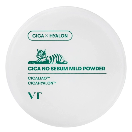VT Cosmetics - Cica No-Sebum Mild Powder - Матуюча пудра для обличчя - 5g