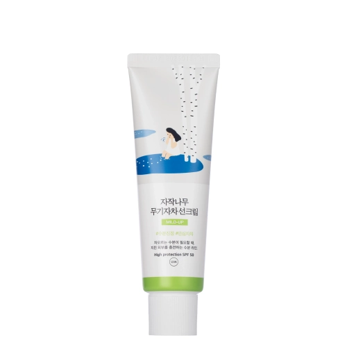 Round Lab - Moisture Mild-Up Sunscreen SPF50+ - Увлажняющий солнцезащитный крем - 50ml