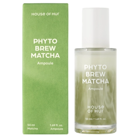 House of Hur - Phyto Brew Matcha Ampoule - Зволожувальна ампула для сяйва шкіри - 50ml