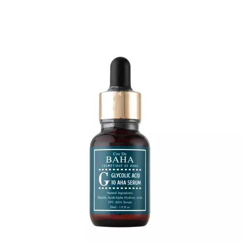 Cos De BAHA - G Glycolic Acid 10 AHA Serum - Отшелушивающая сыворотка для лица с гликолевой кислотой 10% - 30ml
