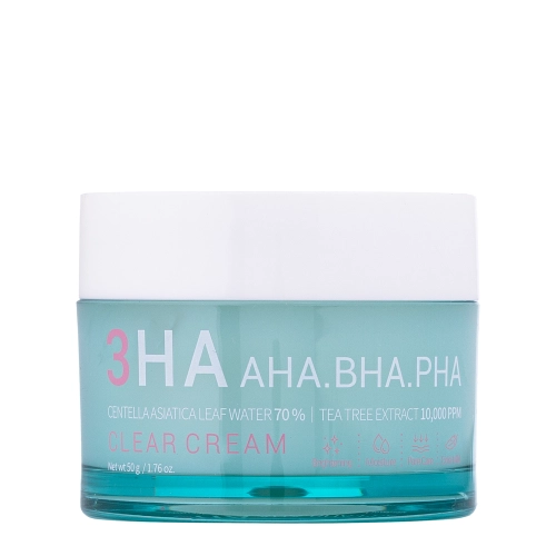 Esfolio - 3HA Clear Cream - Крем для обличчя з кислотами - 50ml