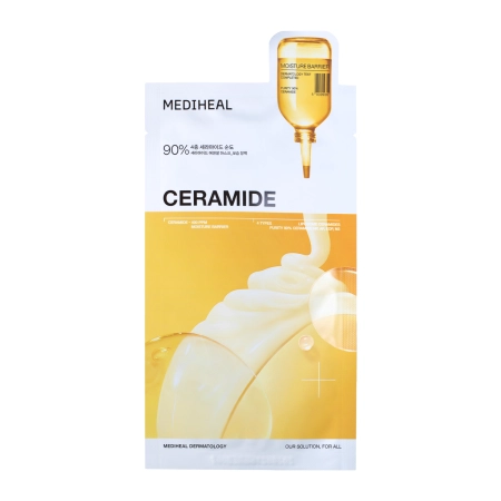 Mediheal - Ceramide Essential Mask Moisture Barrier - Увлажняющая и питательная тканевая маска для лица - 1шт/24ml
