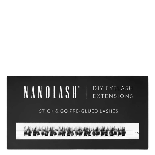 Nanolash - Stick & Go Pre-Glued Lashes - Пучкові вії на самоклейній основі - Heartbreaker Short - 1 упаковка