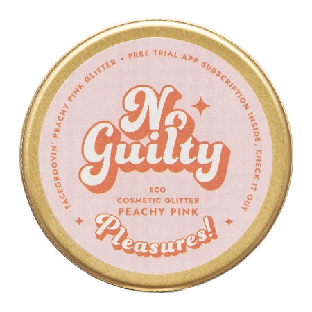 Ministerstwo Dobrego Mydła - Facegroovin' - Біо глітер - Peachy Pink - 10g