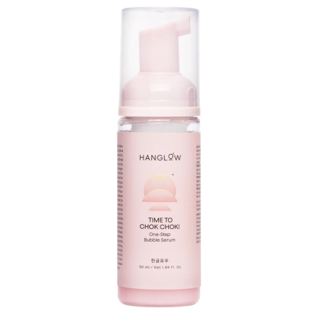 HanGlow - Time to Chok Chok! - One-Step Bubble Serum - Зволожувальна сироватка в пінці з антиоксидантами та постбіотиком - 50 ml
