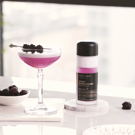 Mary&May - Vegan Blackberry Complex Cream Essence - Многофункциональная кремовая эссенция - 140ml