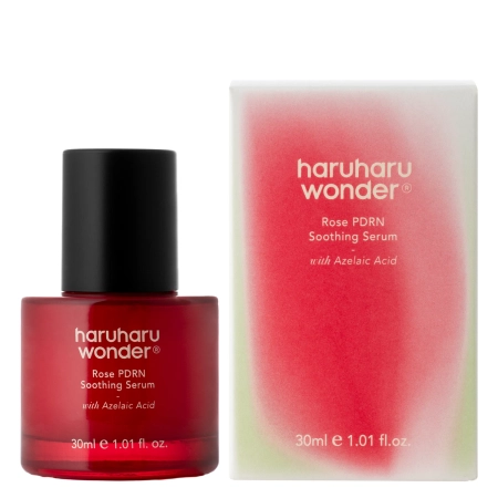 Haruharu Wonder - Rose PDRN Soothing Serum - Успокаивающая сыворотка с PDRN и азелаиновой кислотой - 30ml