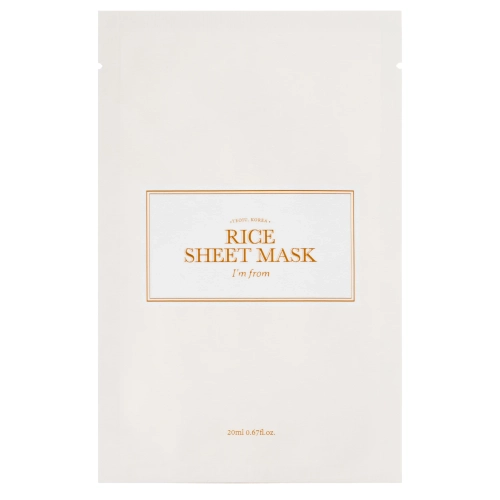 I’m From - Rice Sheet Mask - Тканинна маска з екстрактом рису - 1шт/20ml