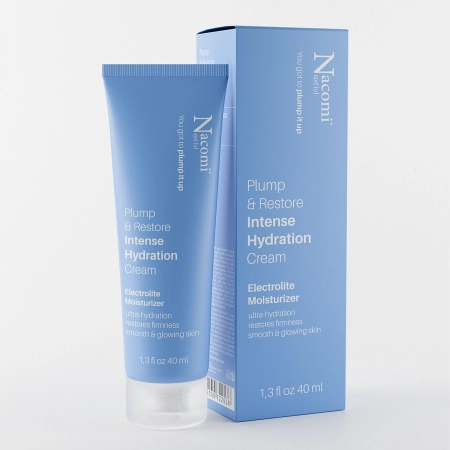 Nacomi - Intense Hydration - Увлажняющий крем с электролитами - 40ml