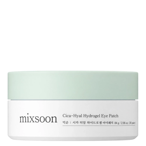 Mixsoon - Cica-Hyal Hydrogel Eye Patch - Заспокійливі гідрогелеві патчі під очі - 60шт.