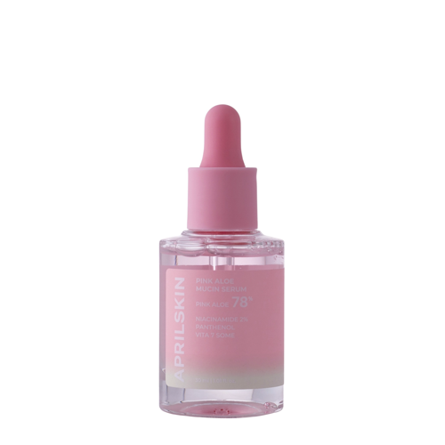 Aprilskin - Pink Aloe Mucin Serum - Заспокійлива сироватка для обличчя з алое - 30ml