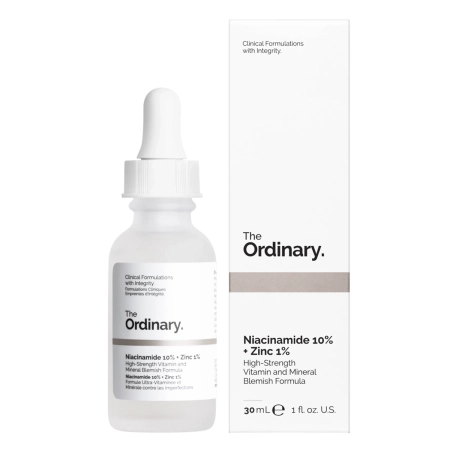 The Ordinary - Niacinamide 10% + Zinc 1% - Сыворотка с ниацинамидом и цинком - 30ml