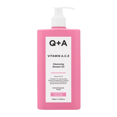 Q+A - Vitamin A.C.E Shower Oil - Вітамінізована олія для душу - 250ml