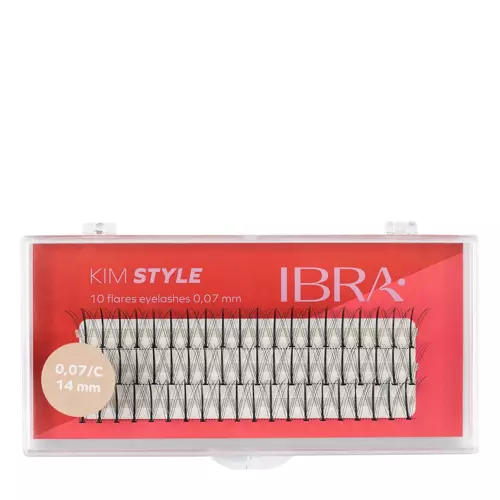 Ibra Makeup - Пучки ресниц Kim Style C 0,07 - 14 мм