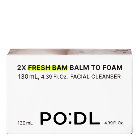 PO:DL - 2X Fresh Bam Balm To Foam Facial Cleanser - Очищувальний бальзам для вмивання обличчя - 130ml