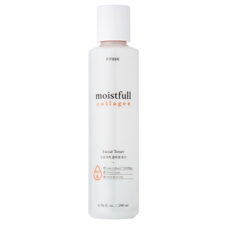 Etude House - Moistfull Collagen Toner - Зволожувальний тонік з колагеном - 200ml