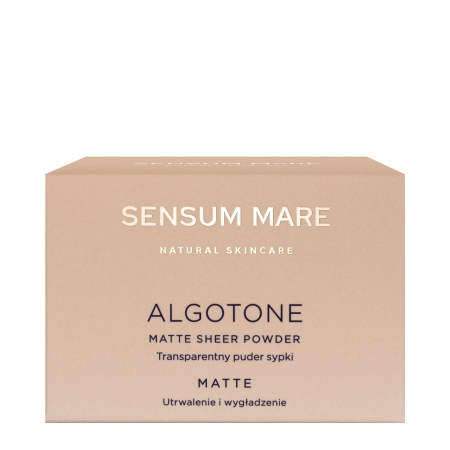 Sensum Mare - Algotone - Прозора пудра з матовим фінішем - 10g