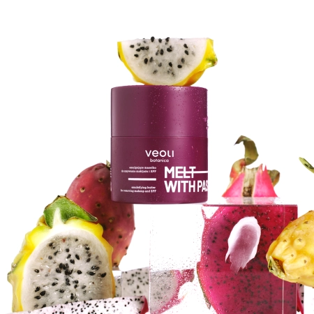 Veoli Botanica - Melt With Passion - Гідрофільний бальзам для зняття макіяжу і SPF - 40g