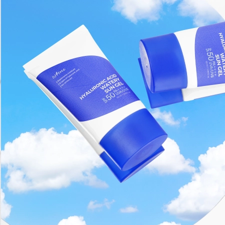 Isntree - Hyaluronic Acid - Watery Sun Gel SPF50+/PA++++ - Легкий солнцезащитный крем для лица - 50ml