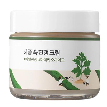 Round Lab - Заспокійливий крем з екстрактом полину - Mugwort Calming Cream - 80ml