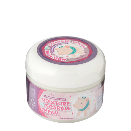 Elizavecca - Milky Piggy Moisture Sparkle Cream - Зволожувальний крем для обличчя - 100g