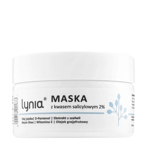 Lynia - Маска з саліциловою кислотою 2% - Maska z Kwasem Salicylowym 2% - 50ml