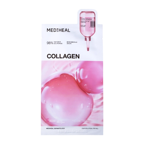 Mediheal - Collagen Essential Mask Core Firming - Укрепляющая тканевая маска для лица - 1шт/24ml