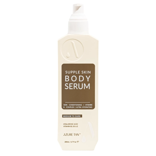 Azure Tan - Supple Skin Serum - Сироватка для тіла з ефектом засмаги - Medium to Dark - 200ml