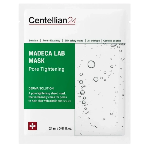 Centellian24 - Madeca Lab Mask Pore Tightening - Наполняющая тканевая маска для лица - 24ml