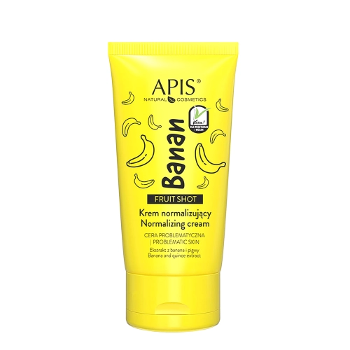 Apis - Нормалізуючий крем для проблемної шкіри - Банан - Fruit Shot - Normalizing Cream - 50ml