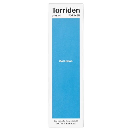 Torriden - Dive-In For Men Gel Lotion - Увлажняющий гелевый лосьон для мужчин - 200ml