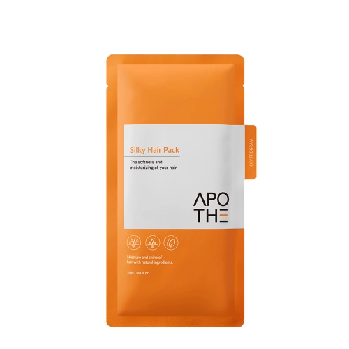 APOTHE - Silky Hair Pack - Интенсивно увлажняющая маска для сухих и поврежденных волос - 35ml