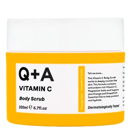 Q+A - Vitamin C Body Scrub - Скраб для тела с витамином С - 200ml