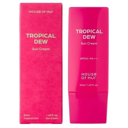 House of Hur - Tropical Dew Sun Cream - Зволожувальний сонцезахисний крем SPF50+ PA++++ - 50ml