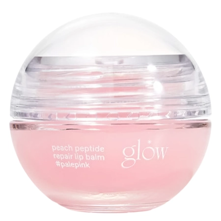 glow - Peach Peptide Repair Lip Balm - Пептидний бальзам для губ - #Palepink - 8g