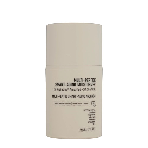Nerds. - Multi-Peptide Smart-Aging Moisturizer - 2% Argireline Amplified + 3% Syn Coll - Антивіковий пептидний крем - 50ml