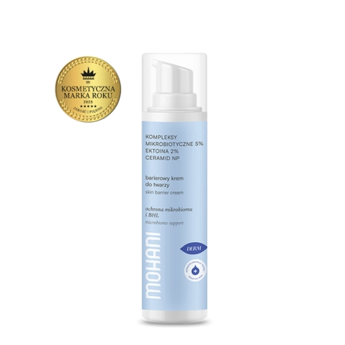 Mohani - Регенерирующий барьерный крем с эктоином 2%, микробиотическим комплексом 5% и церамидом NP - 50ml