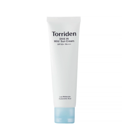 Torriden - Dive-In - Mild Sunscreen SPF50+ PA++++ - Зволожувальний сонцезахисний крем - 60ml