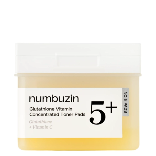Numbuzin - No.5 Vitamin - Niacinamide Concentrated Pad - Пэды для лица с ниацинамидом - 180ml/70шт.