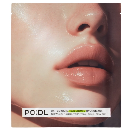 PO:DL - 2X TGG Care Hyaluronic Hydromask Set - Набор увлажняющих гидрогелевых масок для лица - 4x42g