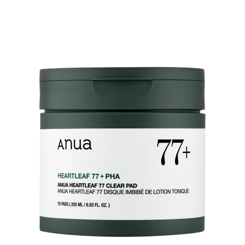 Anua - Heartleaf 77% Clear Pad - Заспокійливі педи з екстрактом гуттуїнії - 70шт.