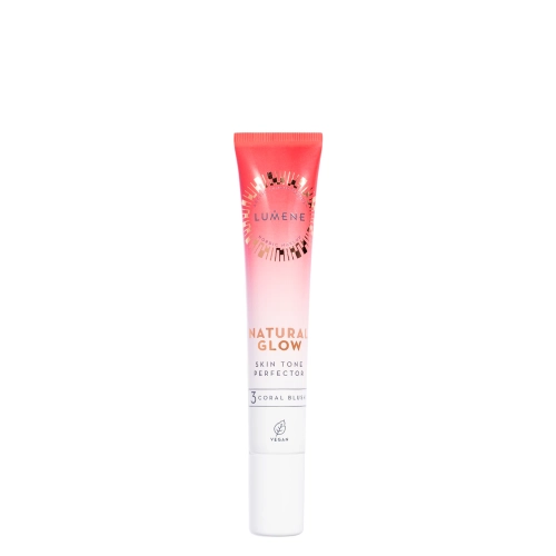 Lumene - Natural Glow Skin Tone Perfector - Кремові рум'яна - 3 Coral Blush - 20ml