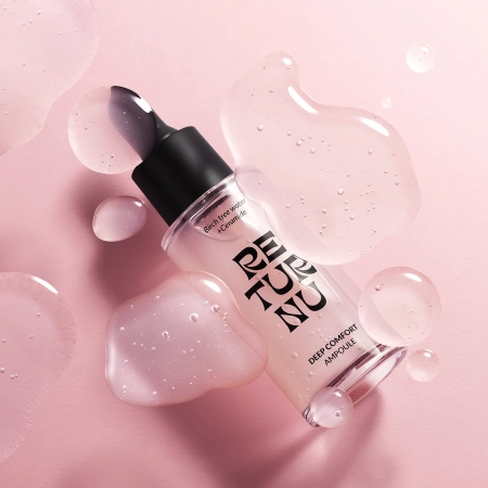 Returnu - Deep Comfort Ampoule - Увлажняющая ампула для лица с березовой водой и церамидами - 30ml